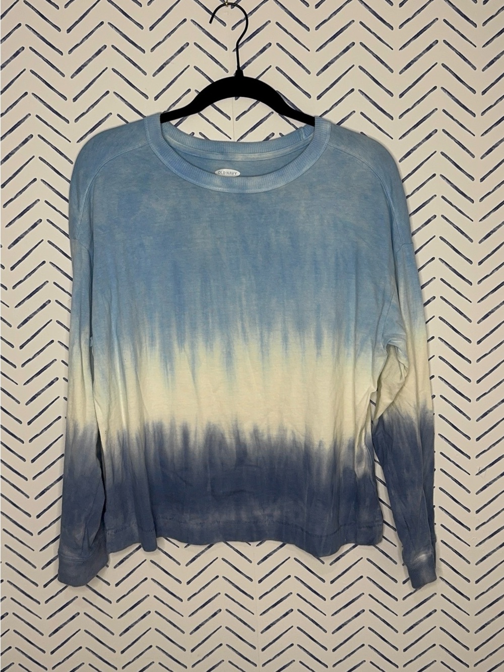 Old Navy Coastal Tie Dye Long sleeve Jersey Size Small